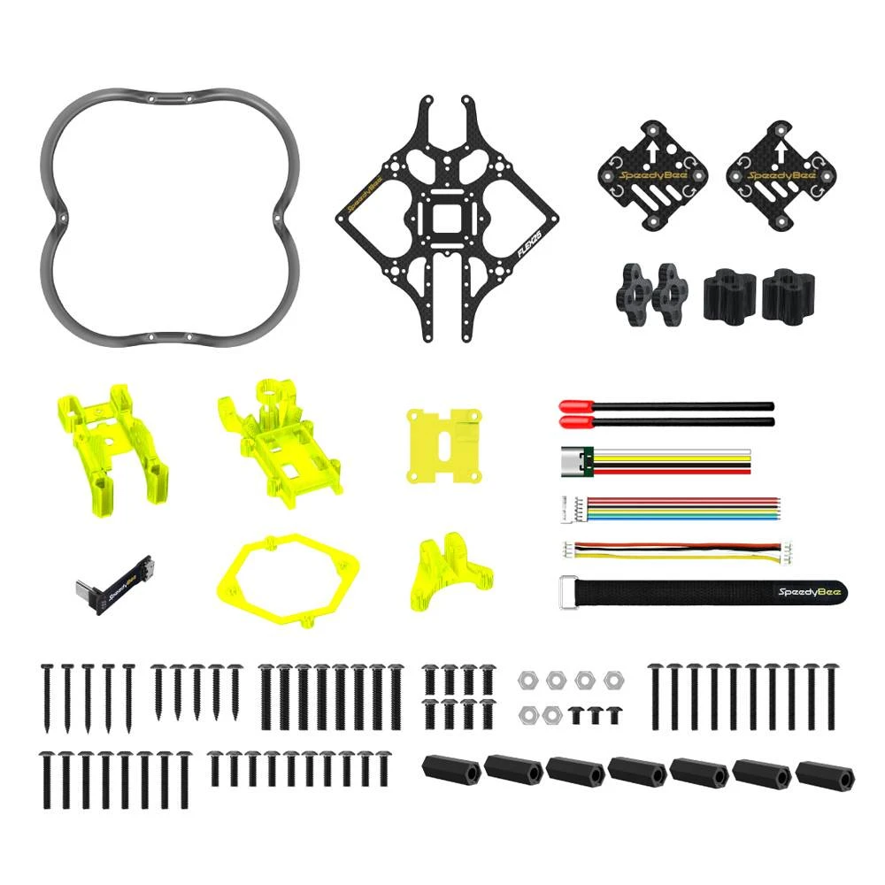 SpeedyBee Flex25 2.5" Cinewhoop Frame Kit - Analog 4 SpeedyBee Flex25 2.5" Cinewhoop Frame Kit - Analog - Image 4