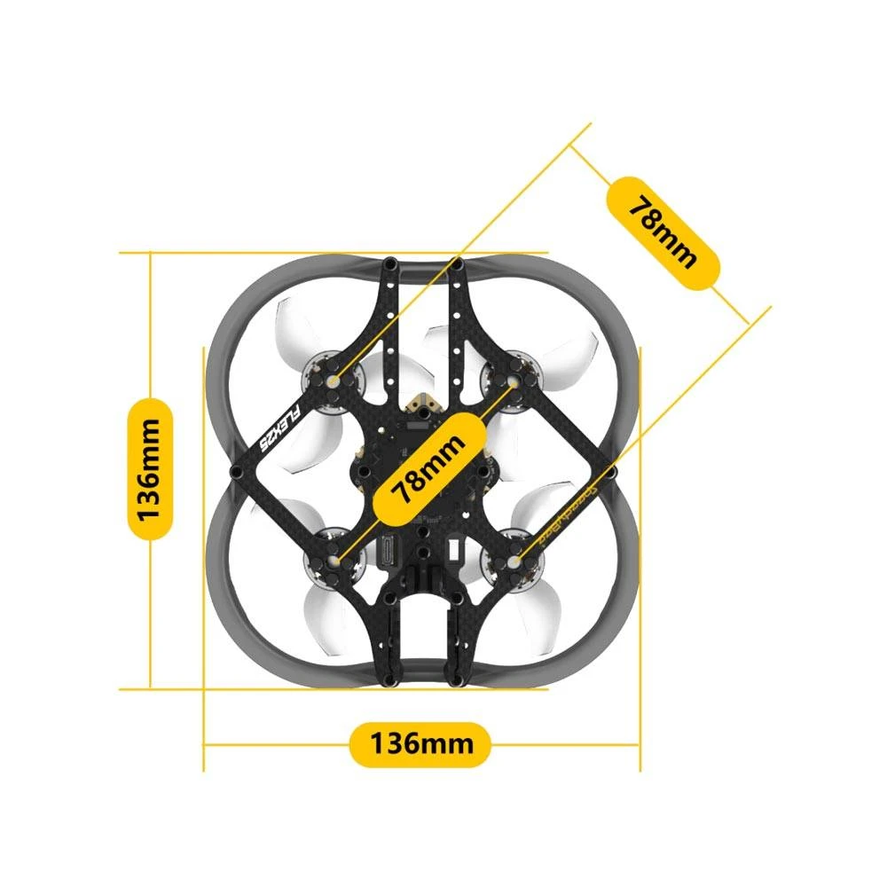 SpeedyBee Flex25 2.5" Cinewhoop Analog W/ Phoenix 2 Nano 4 SpeedyBee Flex25 2.5" Cinewhoop Analog W/ Phoenix 2 Nano - Image 4