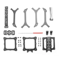 Stan FPV Feather 5" Ultralight Frame Kit - Short Nose -DJI Shop stan fpv feather 5 ultralight frame kit short nose