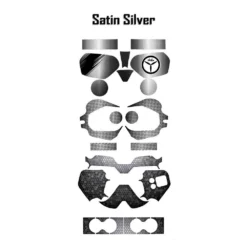 Xhelix FPV DeluXe Epic Skin For DJI FPV Goggles -DJI Shop xhelix fpv deluxe dji epic skin includes satin silver