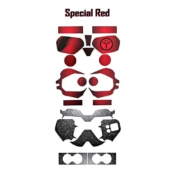 Xhelix FPV DeluXe Epic Skin For DJI FPV Goggles -DJI Shop xhelix fpv deluxe dji epic skin includes special red